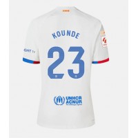 Dres Barcelona Jules Kounde #23 Gostujuci 2023-24 Kratak Rukav